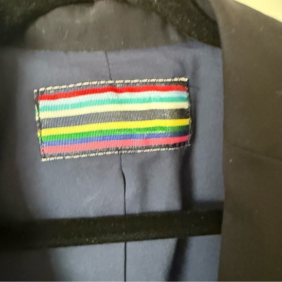 Austin Reed Wool Academia Single Button Navy Blazer Size Medium - Picture 4 of 13